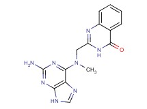 2-{[(2-amino-9H-purin-6-yl)(methyl)amino]methyl}-4(3H)-quinazolinone