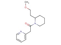 2-{2-[2-(2-methoxyethyl)piperidin-1-yl]-2-oxoethyl}pyridine