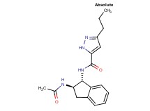 N-[(1R,2R)-2-(acetylamino)-2,3-dihydro-1H-inden-1-yl]-3-propyl-1H-pyrazole-5-carboxamide
