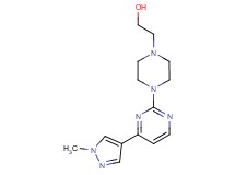 2-{4-[4-(1-methyl-1H-pyrazol-4-yl)pyrimidin-2-yl]piperazin-1-yl}ethanol