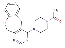 4-(4-acetylpiperazin-1-yl)-5,11-dihydro[1]benzoxepino[3,4-d]pyrimidine