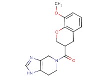5-[(8-methoxy-3,4-dihydro-2H-chromen-3-yl)carbonyl]-4,5,6,7-tetrahydro-1H-imidazo[4,5-c]pyridine