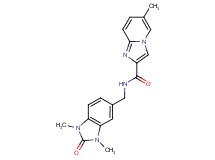 N-[(1,3-dimethyl-2-oxo-2,3-dihydro-1H-benzimidazol-5-yl)methyl]-6-methylimidazo[1,2-a]pyridine-2-carboxamide