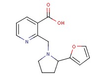 2-{[2-(2-furyl)pyrrolidin-1-yl]methyl}nicotinic acid