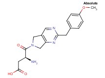 (3S)-3-amino-4-[2-(4-methoxybenzyl)-5,7-dihydro-6H-pyrrolo[3,4-d]pyrimidin-6-yl]-4-oxobutanoic acid
