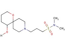 3-(5-hydroxy-1-oxa-9-azaspiro[5.5]undec-9-yl)-N,N-dimethyl-1-propanesulfonamide