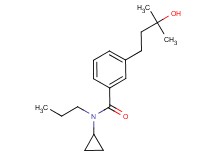 N-cyclopropyl-3-(3-hydroxy-3-methylbutyl)-N-propylbenzamide