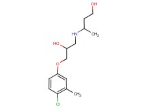 3-{[3-(4-chloro-3-methylphenoxy)-2-hydroxypropyl]amino}-1-butanol trifluoroacetate (salt)