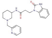 3-(2-oxo-2,3-dihydro-1H-benzimidazol-1-yl)-N-[1-(2-pyridinylmethyl)-3-piperidinyl]propanamide