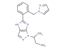 1-sec-butyl-5-[2-(1H-pyrazol-1-ylmethyl)phenyl]-1,4-dihydroimidazo[4,5-c]pyrazole