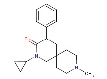 2-cyclopropyl-9-methyl-4-phenyl-2,9-diazaspiro[5.5]undecan-3-one