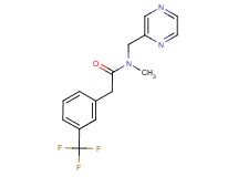 N-methyl-N-(pyrazin-2-ylmethyl)-2-[3-(trifluoromethyl)phenyl]acetamide