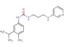 N-(3-isopropyl-4-methylphenyl)-N'-[3-(pyridin-3-ylamino)propyl]urea