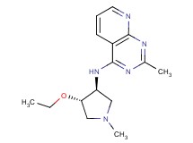 N-[(3S*,4S*)-4-ethoxy-1-methylpyrrolidin-3-yl]-2-methylpyrido[2,3-d]pyrimidin-4-amine