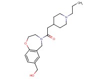 {4-[(1-propyl-4-piperidinyl)acetyl]-2,3,4,5-tetrahydro-1,4-benzoxazepin-7-yl}methanol