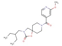 3-(2-ethylbutyl)-8-(2-methoxyisonicotinoyl)-1-oxa-3,8-diazaspiro[4.5]decan-2-one
