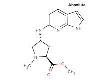 methyl (4R)-1-methyl-4-(1H-pyrrolo[2,3-b]pyridin-6-ylamino)-L-prolinate