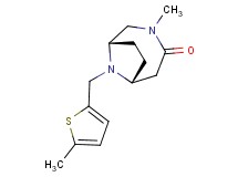 (1S*,6R*)-3-methyl-9-[(5-methyl-2-thienyl)methyl]-3,9-diazabicyclo[4.2.1]nonan-4-one