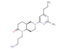 rel-(4aS,8aR)-1-(3-aminopropyl)-6-(2-methyl-6-propyl-4-pyrimidinyl)octahydro-1,6-naphthyridin-2(1H)-one dihydrochloride