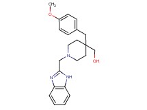 [1-(1H-benzimidazol-2-ylmethyl)-4-(4-methoxybenzyl)-4-piperidinyl]methanol