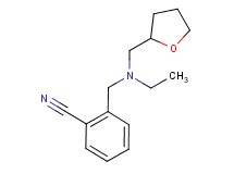 2-{[ethyl(tetrahydrofuran-2-ylmethyl)amino]methyl}benzonitrile