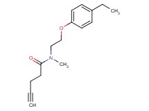 N-[2-(4-ethylphenoxy)ethyl]-N-methylpent-4-ynamide