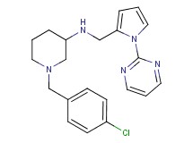 1-(4-chlorobenzyl)-N-{[1-(2-pyrimidinyl)-1H-pyrrol-2-yl]methyl}-3-piperidinamine