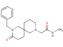 2-(8-benzyl-9-oxo-2,8-diazaspiro[5.5]undec-2-yl)-N-methylacetamide