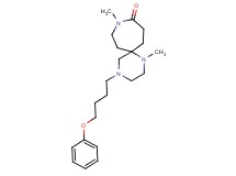 1,9-dimethyl-4-(4-phenoxybutyl)-1,4,9-triazaspiro[5.6]dodecan-10-one