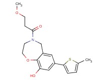 4-(3-methoxypropanoyl)-7-(5-methyl-2-thienyl)-2,3,4,5-tetrahydro-1,4-benzoxazepin-9-ol