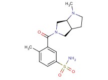 4-methyl-3-{[(3aS,6aS)-1-methylhexahydropyrrolo[3,4-b]pyrrol-5(1H)-yl]carbonyl}benzenesulfonamide