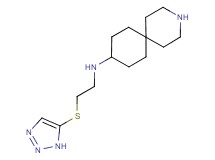 N-[2-(1H-1,2,3-triazol-5-ylthio)ethyl]-3-azaspiro[5.5]undecan-9-amine dihydrochloride