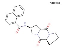 N-[(2S,5aS,10aS)-5,10-dioxooctahydro-1H,5H-dipyrrolo[1,2-a:1',2'-d]pyrazin-2-yl]-1-naphthamide