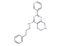 N-(3-phenylpropyl)-2-pyridin-3-yl-5,6,7,8-tetrahydropyrido[3,4-d]pyrimidin-4-amine