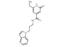 6-ethyl-N-[3-(1H-indol-1-yl)propyl]-2-oxo-1,2-dihydropyridine-4-carboxamide