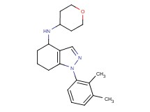 1-(2,3-dimethylphenyl)-N-(tetrahydro-2H-pyran-4-yl)-4,5,6,7-tetrahydro-1H-indazol-4-amine