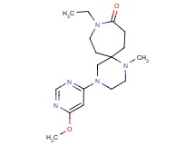9-ethyl-4-(6-methoxypyrimidin-4-yl)-1-methyl-1,4,9-triazaspiro[5.6]dodecan-10-one