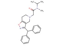 2-[3-(diphenylmethyl)-6,7-dihydroisoxazolo[4,5-c]pyridin-5(4H)-yl]-N-isopropyl-N-methylacetamide