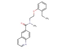 N-[2-(2-ethylphenoxy)ethyl]-N-methylquinoline-6-carboxamide