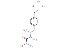 N~2~-[4-(3-hydroxy-3-methylbutyl)benzyl]-N~1~,N~1~,N~2~-trimethylalaninamide