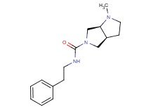 (3aS,6aS)-1-methyl-N-(2-phenylethyl)hexahydropyrrolo[3,4-b]pyrrole-5(1H)-carboxamide