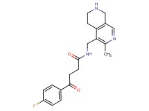 4-(4-fluorophenyl)-N-[(3-methyl-5,6,7,8-tetrahydro-2,7-naphthyridin-4-yl)methyl]-4-oxobutanamide