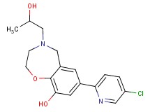 7-(5-chloropyridin-2-yl)-4-(2-hydroxypropyl)-2,3,4,5-tetrahydro-1,4-benzoxazepin-9-ol