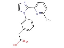 {3-[2-(6-methylpyridin-2-yl)-1H-imidazol-1-yl]phenyl}acetic acid