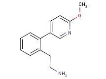 2-[2-(6-methoxypyridin-3-yl)phenyl]ethanamine