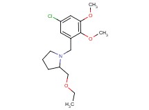 1-(5-chloro-2,3-dimethoxybenzyl)-2-(ethoxymethyl)pyrrolidine