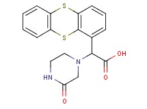 (3-oxopiperazin-1-yl)(thianthren-1-yl)acetic acid