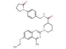 1-(6-ethoxy-4-methyl-2-quinazolinyl)-N-[4-(2-oxo-1-pyrrolidinyl)benzyl]-3-piperidinecarboxamide