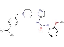 N-{1-[1-(4-isopropylbenzyl)-4-piperidinyl]-1H-pyrazol-5-yl}-N'-(2-methoxyphenyl)urea