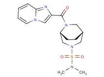 (1R*,5R*)-6-(imidazo[1,2-a]pyridin-2-ylcarbonyl)-N,N-dimethyl-3,6-diazabicyclo[3.2.2]nonane-3-sulfonamide